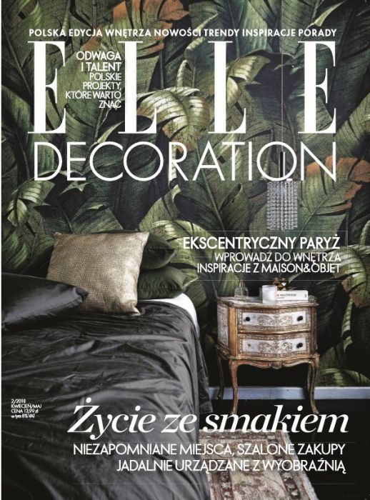 Elle Decoration kwiecień/maj 2018