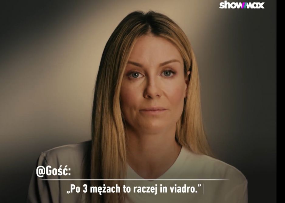 Małgorzata Rozenek w kampanii Showmax