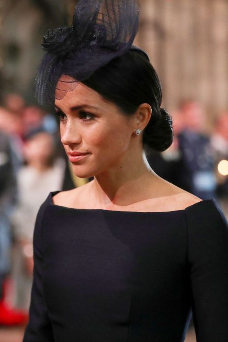 Meghan Markle na obchodach 100. rocznicy Royal Air Force w opactwie Westminster Abbey, 10.07.2018.