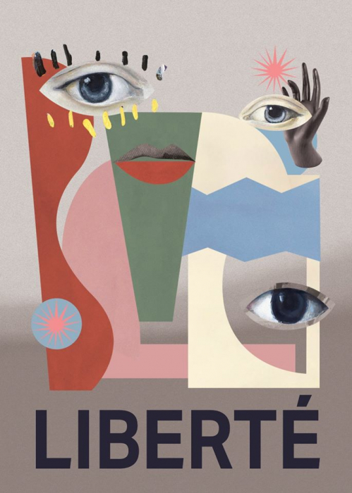 Plakat LIBERTE, Barrakuz