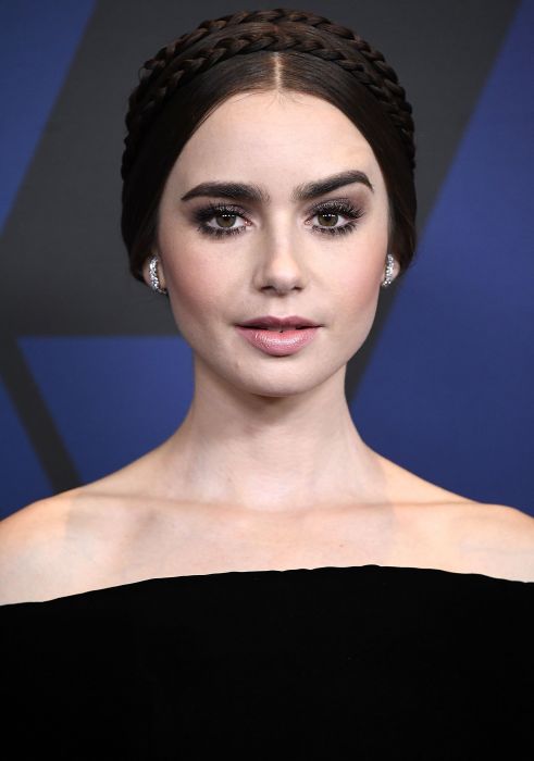 Lilly Collins na gali Governors Awards 2018.