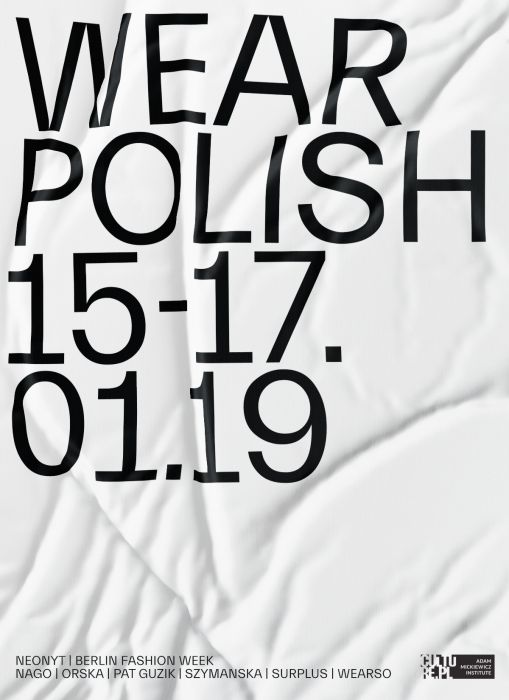 Plakat WEAR POLISH