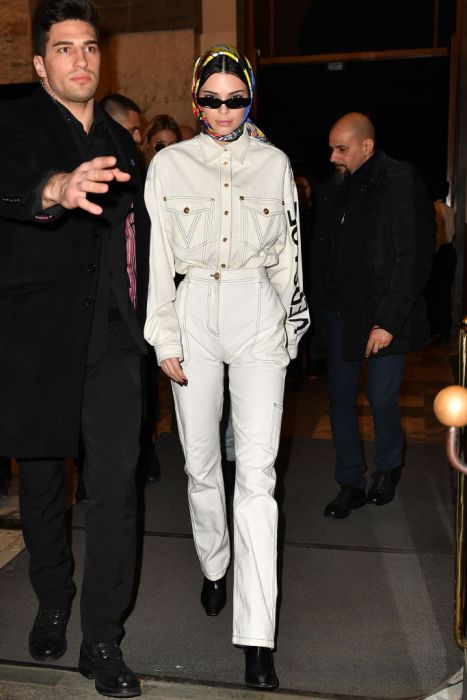 Kendall Jenner na Milan Fashion Week, 22.02.2019.