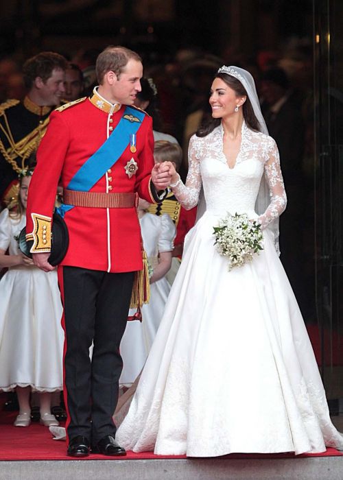 Kate Middleton i książę William, 2011 rok.