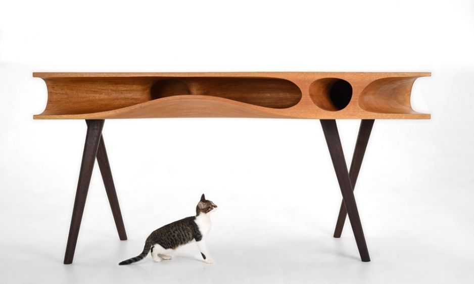 CATable  biurko dla ludzi i kotów, projekt: LYCS Architecture
