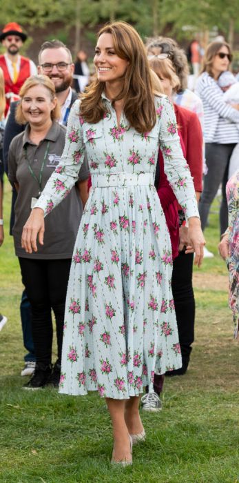 Kate Middleton w pięknej sukience w kwiaty [ELLE Spy]
