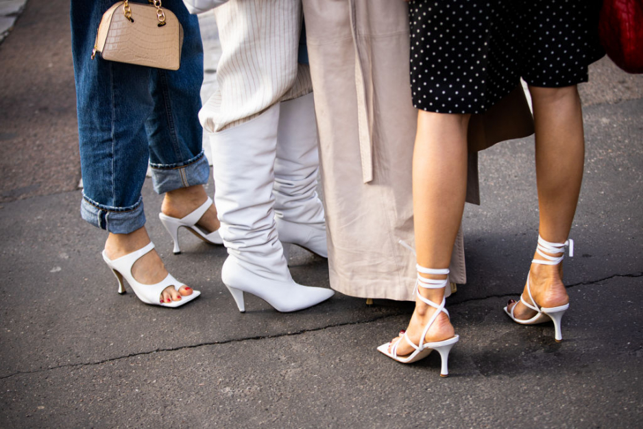 modne buty na wiosnę 2020: street fashion