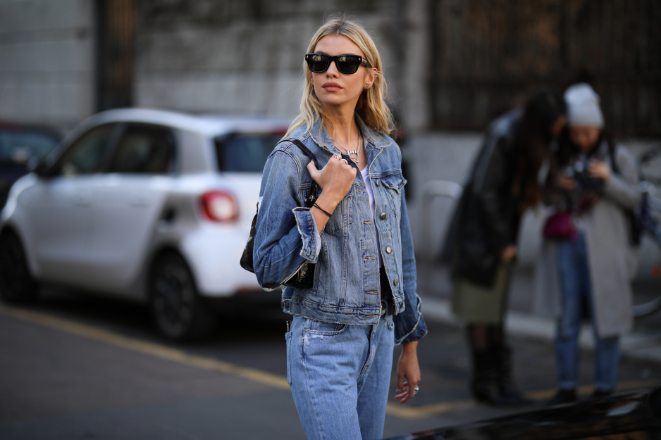 kurtka jeansowa: street fashion