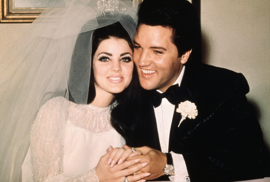 Elvis z żoną