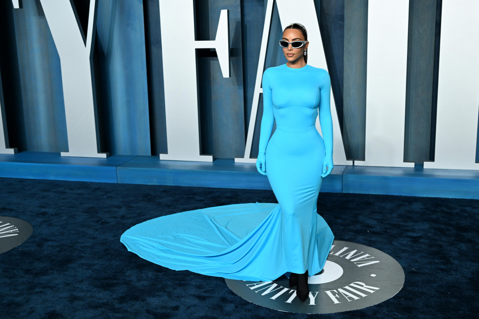 Kim Kardashian, "Vanity Fair" Oscar afterparty