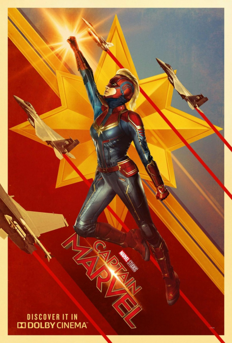 „Kapitan Marvel”: producent pokazał nowe plakaty i zwiastun