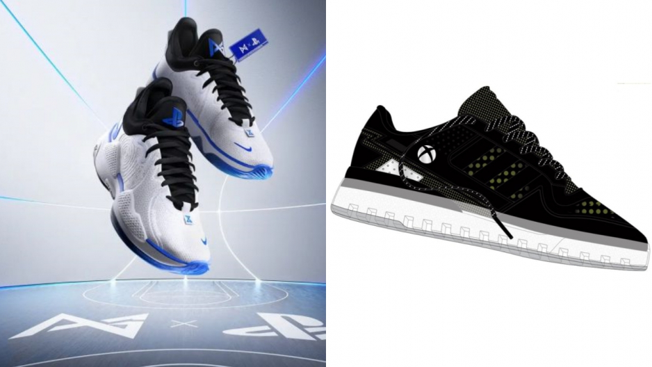 PlayStation z Nike, Xbox z Adidasem. Rywalizacja konsolowa przenosi się do świata butów