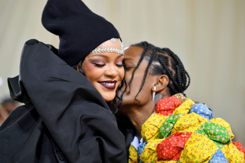 Rihanna i A$AP Rocky, 2022 rok.