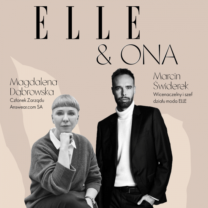 ELLE & ONA: Marcin Świderek rozmawia z Magdaleną Dąbrowską