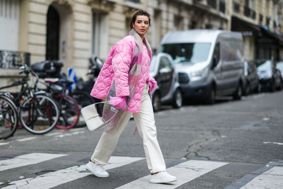pikowane kurtki: street style