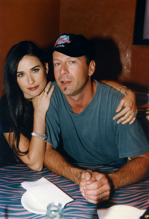 Demi Moore i Bruce Willis, 1995 rok.
