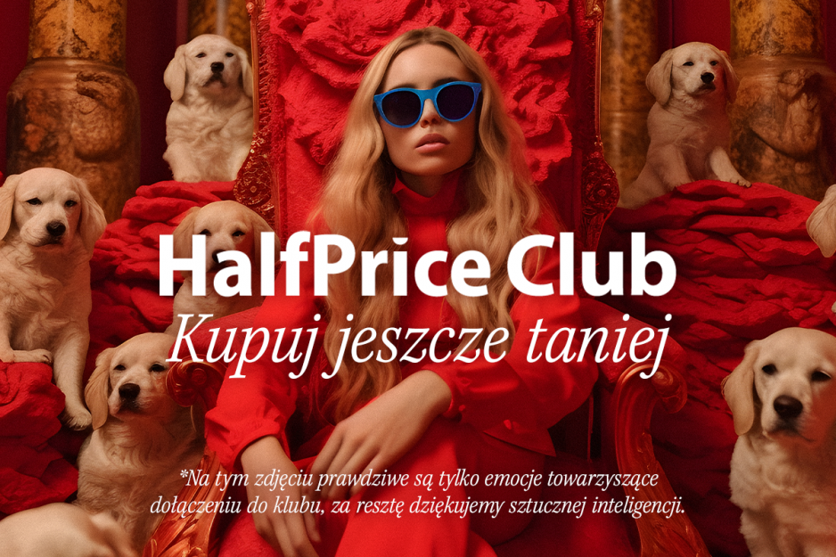 HalfPrice z pierwszą w Polsce kampanią współtworzoną przez sztuczną inteligencję