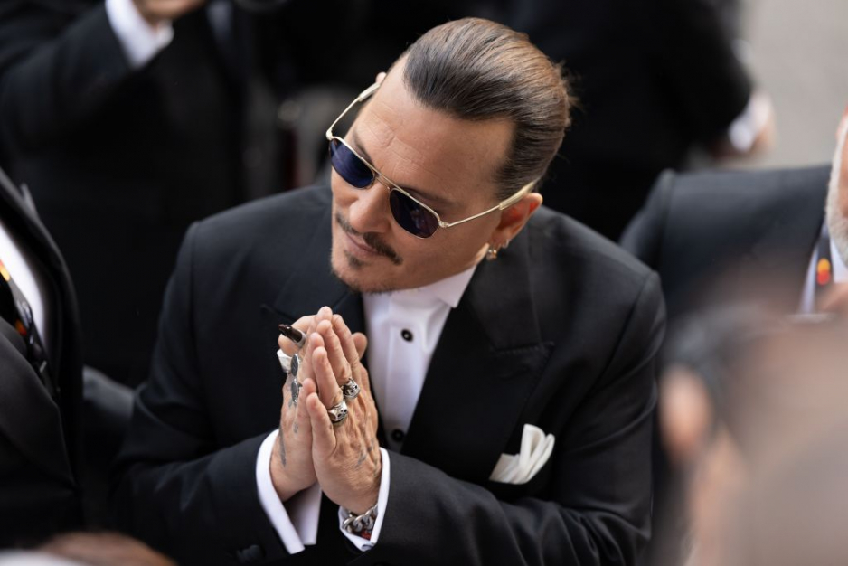 Johnny Depp w Cannes