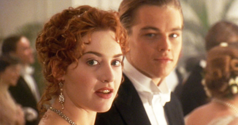Kate Winslet i Leonardo DiCaprio w filmie „Titanic”