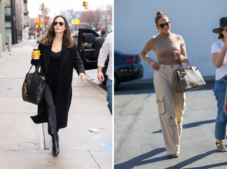 Styl "rich mom": Angelina Jolie, Jennifer Lopez
