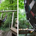 Domek na drzewie pod Atlantą, najpopularniejszy na Airbnb