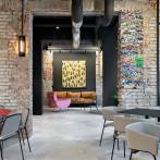 POP IN  diner&bar w Gdyni, projekt: Sikora Wnętrza