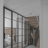 Dwupoziomowy apartament w Zielonej Górze, projekt: Mindful Architekci