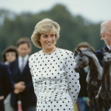 Księżna Diana na meczu polo, 1987 rok.