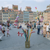 Sylwester Braun, ps. Kris, Rynek Starego Miasta, 1993, Muzeum Warszawy