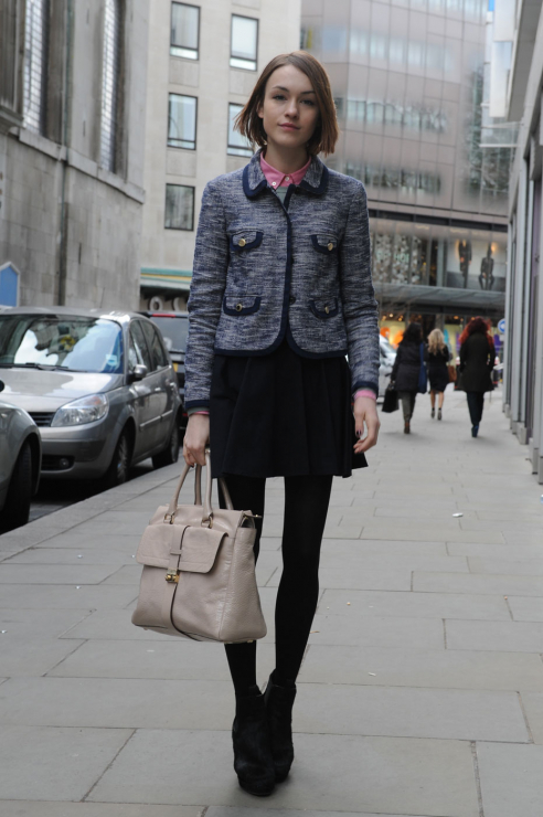 Street Fashion z Londynu - prosto z Fashion Week