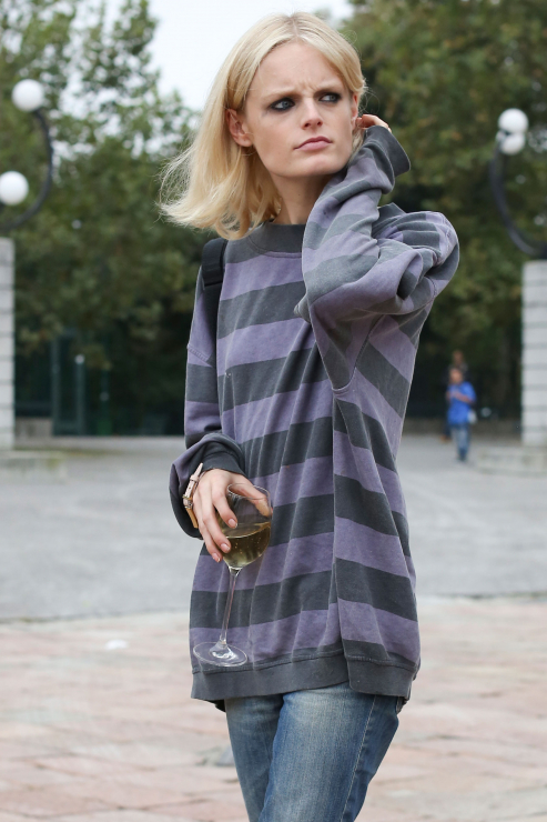 Street fashion: JAC, Kasia Struss i Zuza Bijoch w Mediolanie