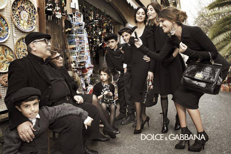 Bianca Balti, Bianca Brandolini i Monica Bellucci w kampanii Dolce & Gabbana na sezon jesień-zima 2012/ 2013 (fot. serwis prasowy)