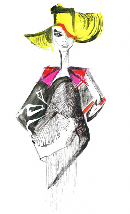 Ilustracje mody Anny Tomaszewskiej