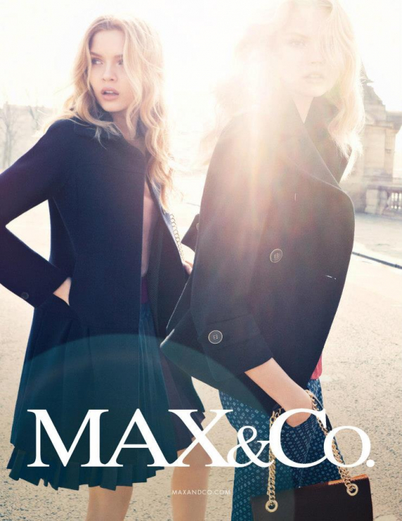 Magdalena Frąckowiak i Josephine Skriver dla Max & Co.