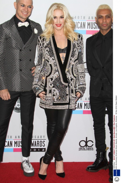 Gwen Stefani na gali American Music Awards (fot. East News)