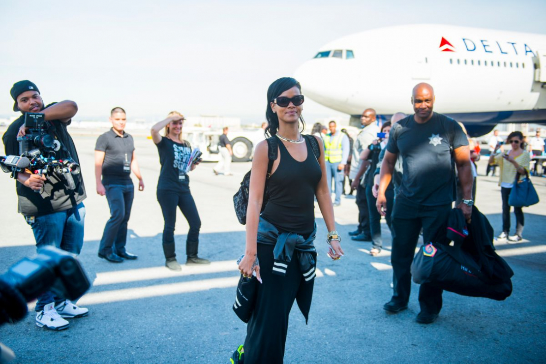 Rihanna na trasie koncertowej 777 - zdjęcia!