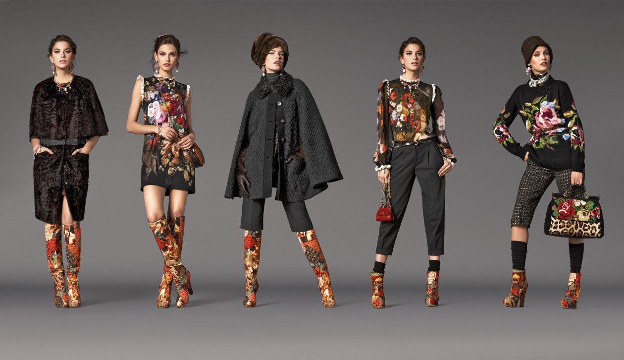 Nowy lookbook Dolce & Gabbana "Barocco" zima 2013