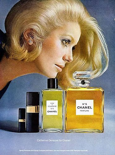 Reklamy retro: perfumy Chanel