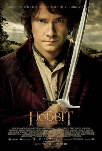 Plakat do filmu "Hobbit"