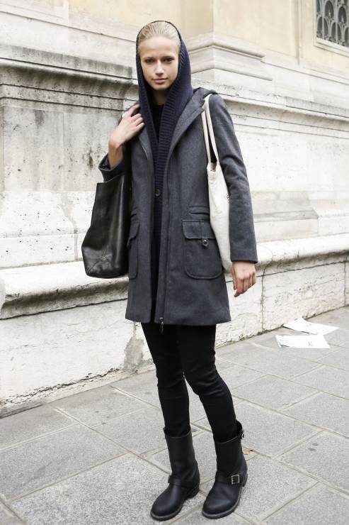 Street fashion: pomysł na płaszcz