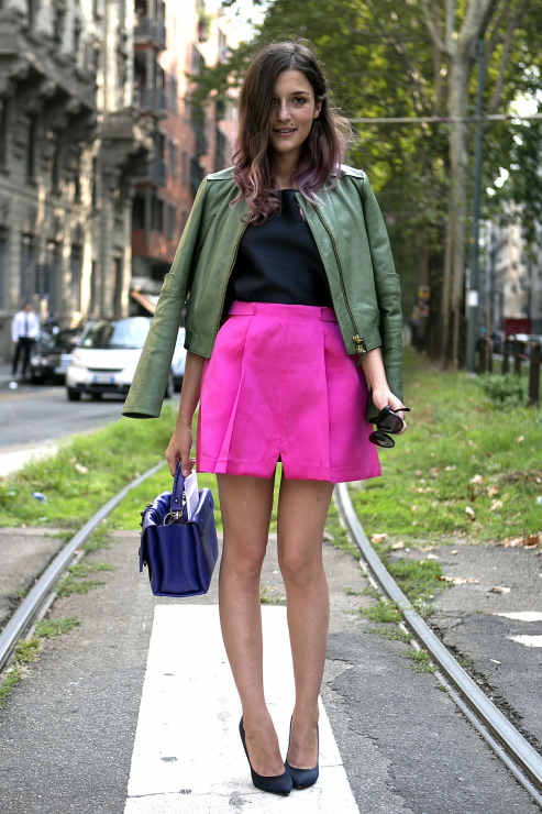 Street fashion: najciekawsze spódnice 2012