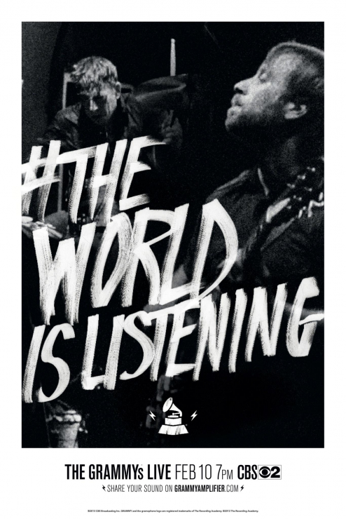 The Black Keys na plakacie promującym "Grammy Awards" (fot. facebook.com)