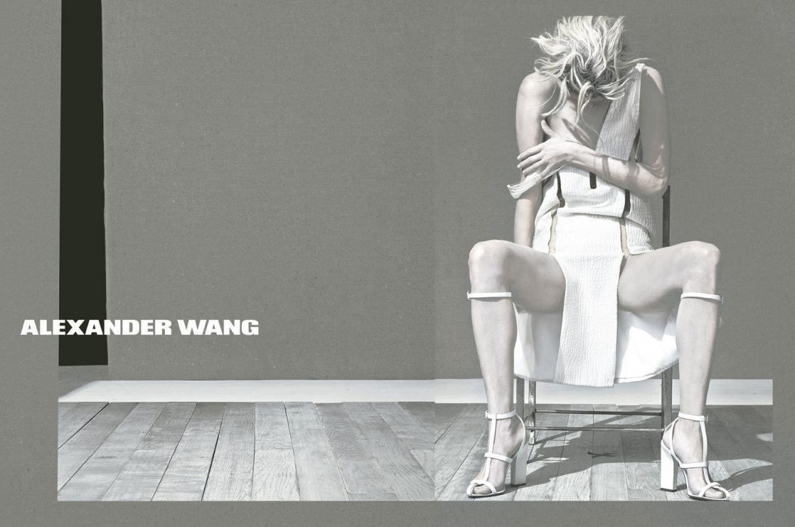 Małgosia Bela w kampanii Alexander Wang wiosna-lato 2013