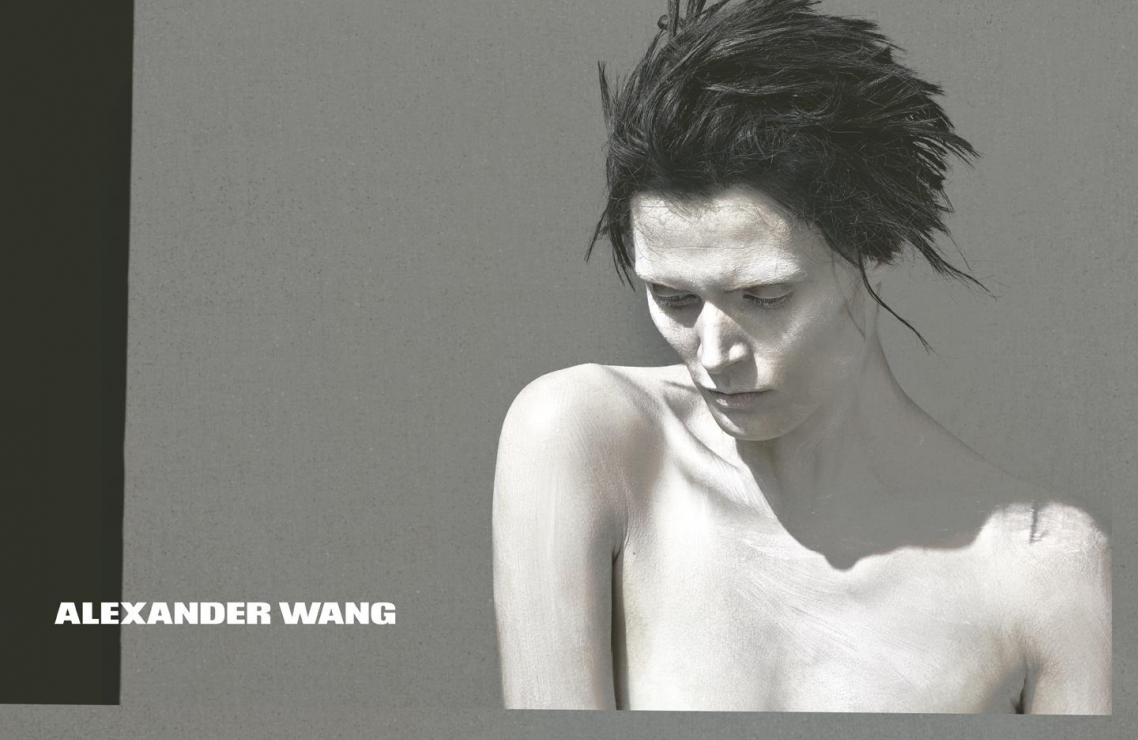 Małgosia Bela w kampanii Alexander Wang wiosna-lato 2013