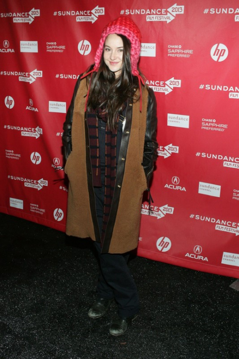 Shailene Woodley na Festiwalu Filmowym w Sundance (fot. James Atoa/Everett Collection/ East News)