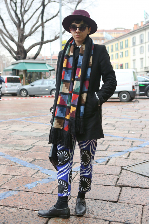 Street fashion: panowie w Mediolanie