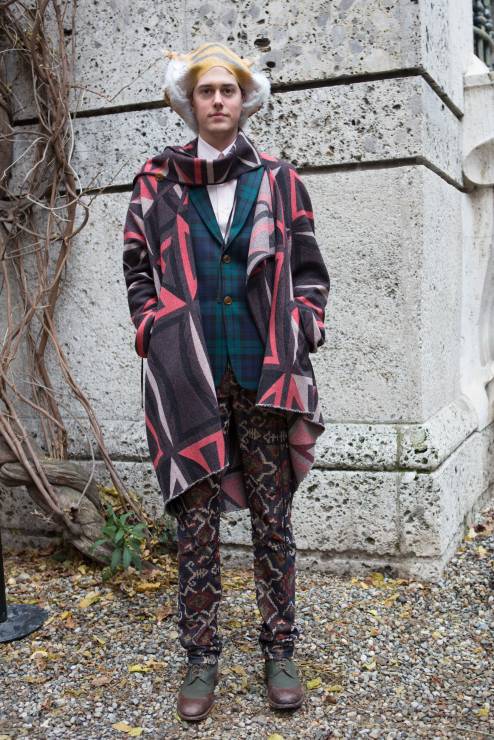Street fashion: panowie w Mediolanie