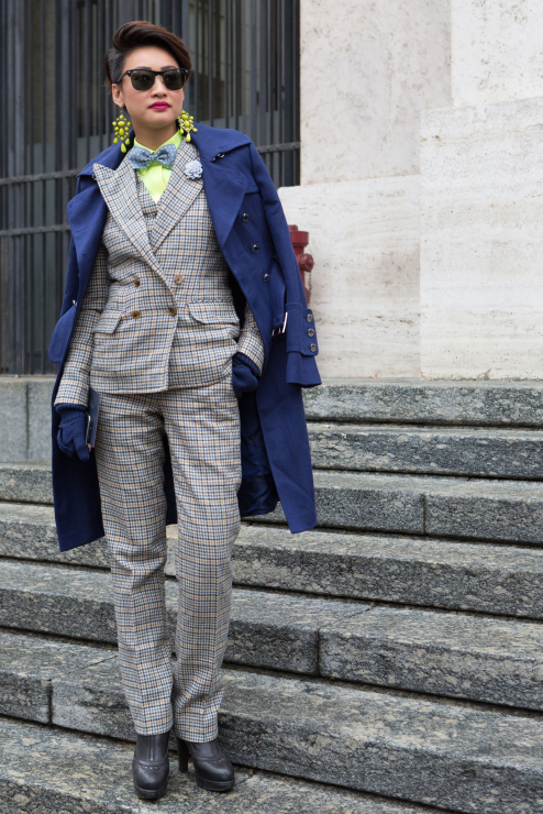 Street fashion: Tydzień mody męskiej w Mediolanie