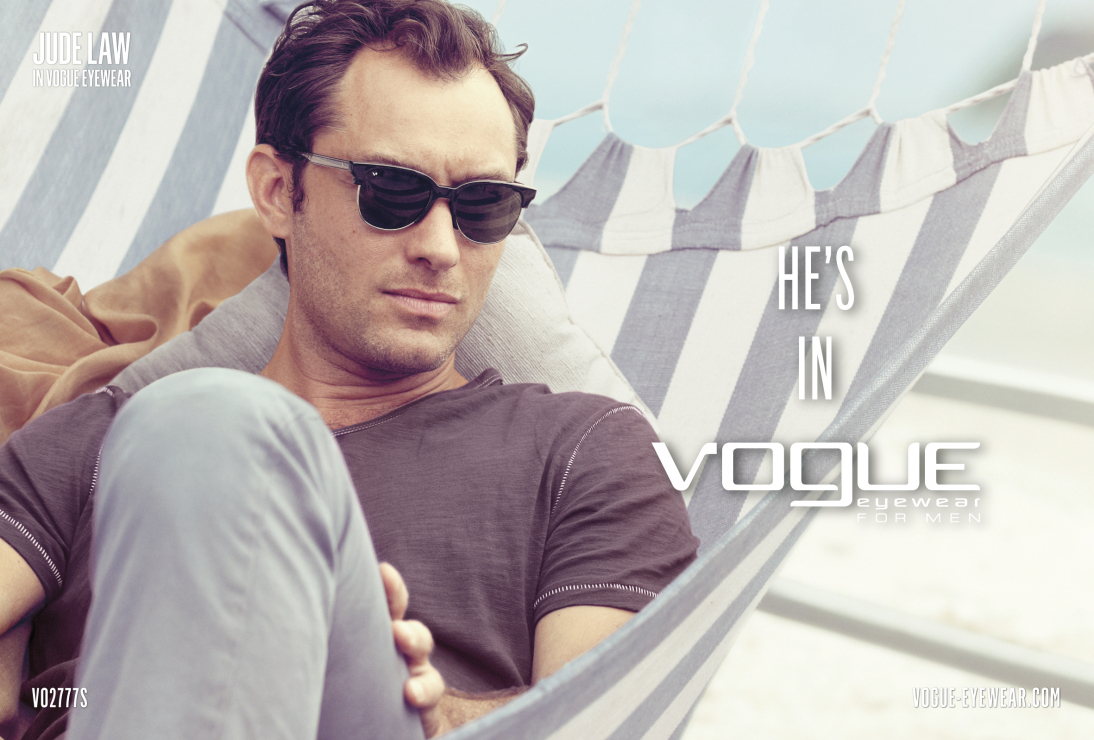 


Jude Law w kampanii Vogue Eyewear "He’s In Vogue", fot. serwis prasowy



 