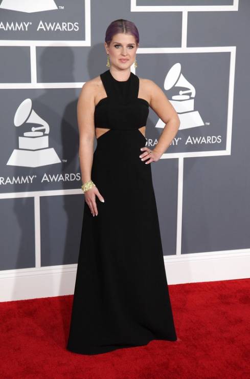 Kelly Osbourne na rozdaniu nagród Grammy 2013, fot. East News